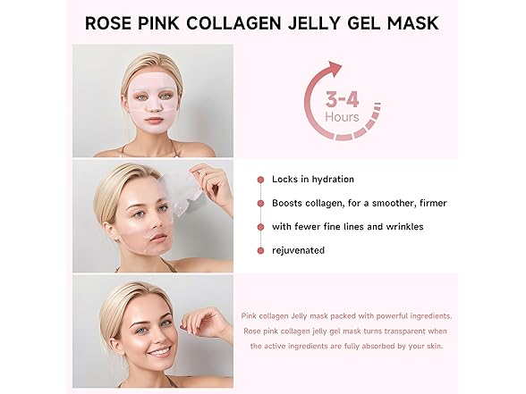 Collagen Jelly Gel Mask (6 Sheets)
