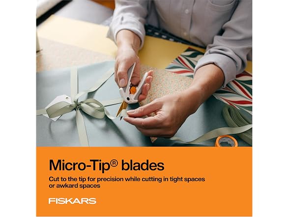 Fiskars 6" Easy Action Micro-Tip