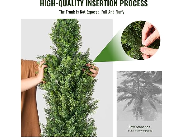 Artificial Cedar Topiary Tree, 48 inch Tall