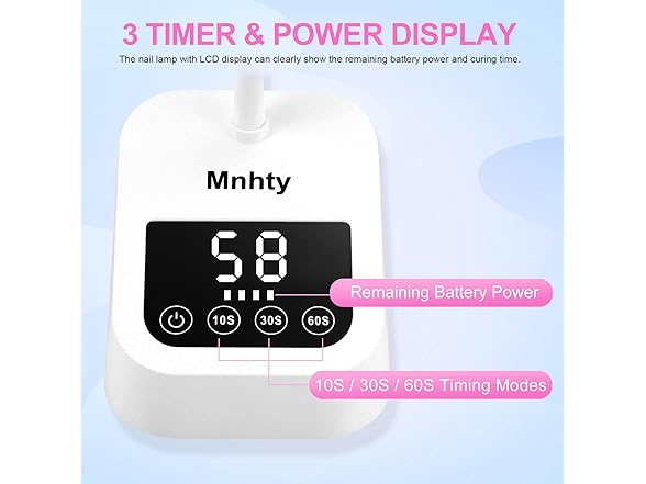 Mnhty UV LED Nail Lamp