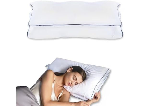 SKG Feather Neck Bed Pillows