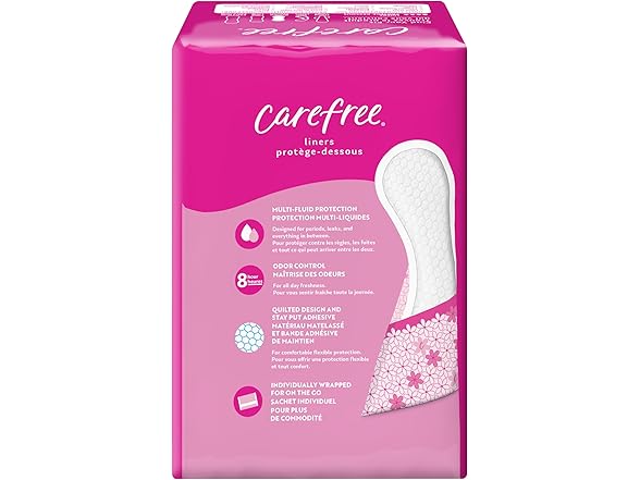 Carefree Regular Liners 54ct