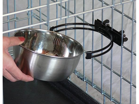 Snap'y Fit Stainless Steel Food or Water Bowl