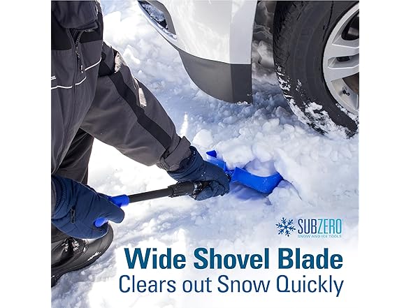 Subzero SubZero 17297 Auto Emergency Shovel with Bonus Ic
