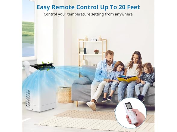 PrecisionAuto 14000 BTU Portable Air Conditioner