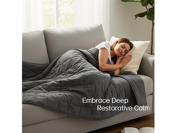 Weighted Blanket for Adults Queen Size (60x80, 20lbs) - Gallery 5