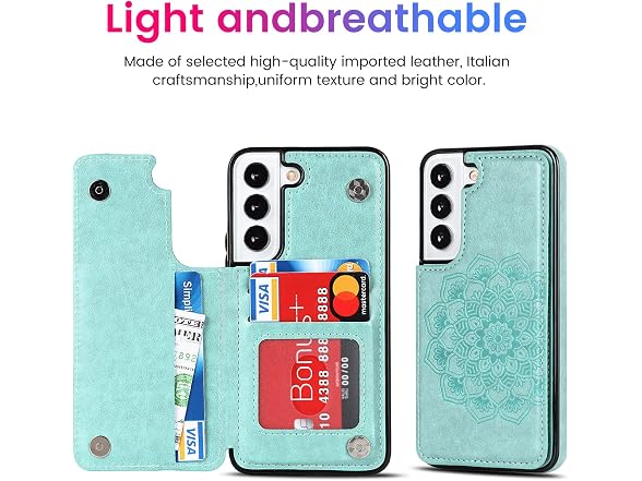 ACXLIFE Galaxy S22 5G Case S22 Card