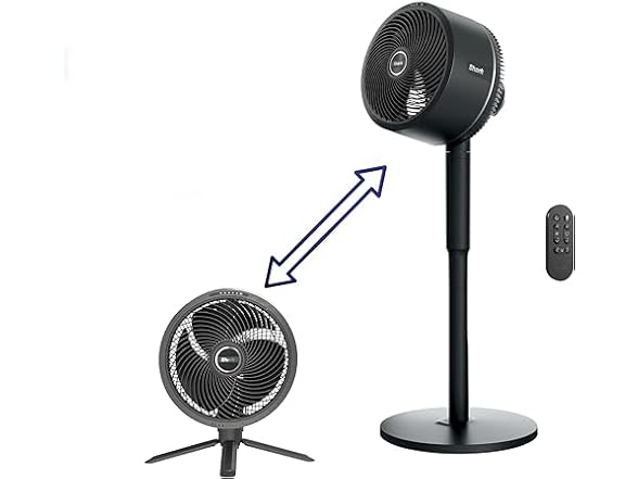 Shark FlexBreeze Pedestal Fan | Black