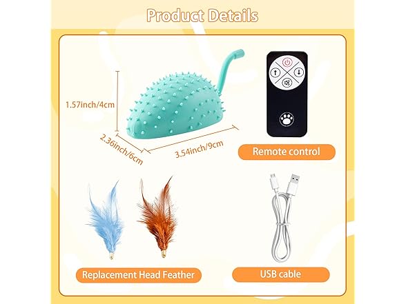 Oiuyamn Interactive Cat Toys