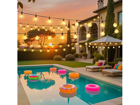 Minetom Solar Outdoor Lights - 38Ft - Gallery 7