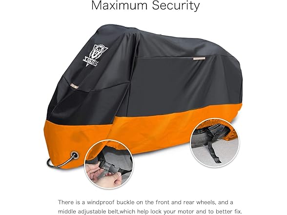 XYZCTEM Motorcycle Cover