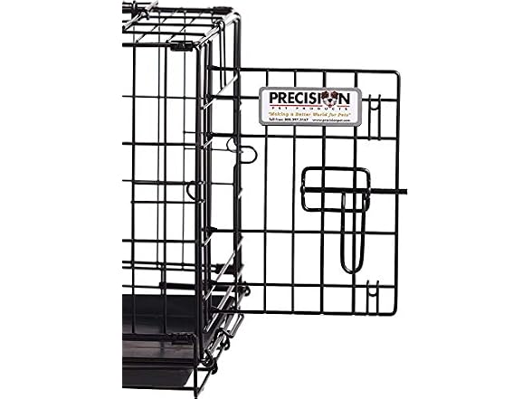 Precision Pet Products Two Door Crate Wire Dog Crate, 36"