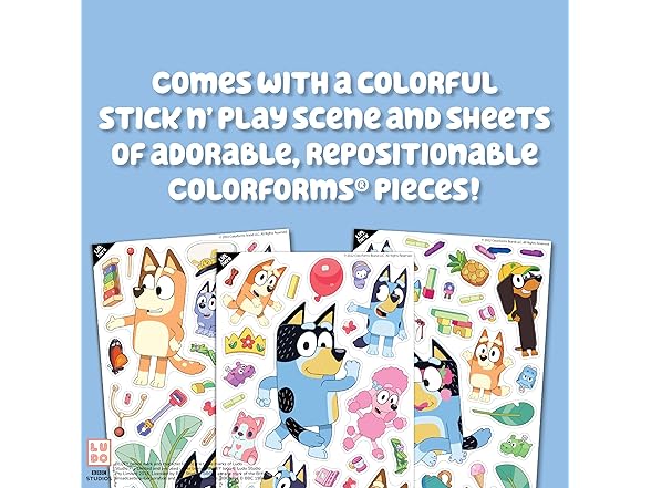 Colorforms Bluey Set