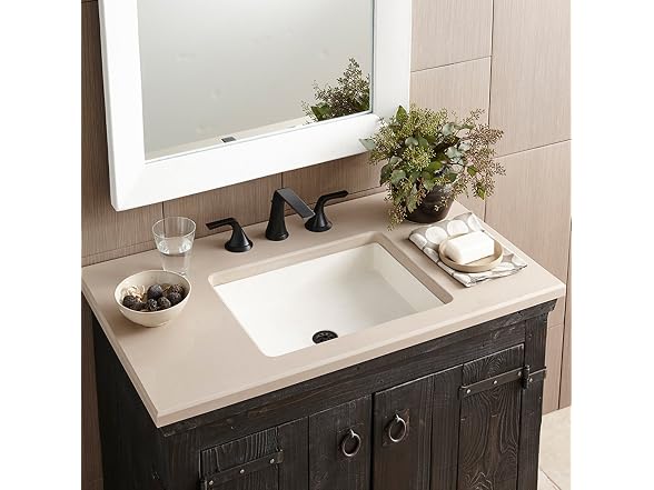 Native Trails NSL1915-S Nipomo Stone Bathroom Sink