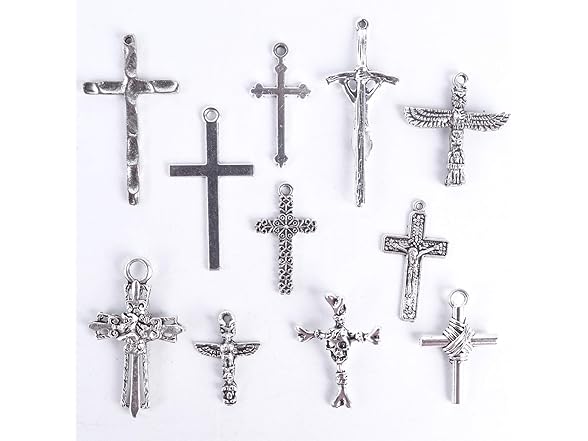 Jdesun 22 Pieces Mixed Styles Crosses