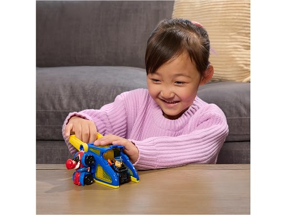 PAW Patrol Chase Pup Squad Launchers with Ryder Vehicle 2-Pack Toy Vehicles