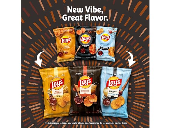 Lay's Potato Chips Variety, 1 oz Bags, (21 Pk)
