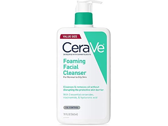 CeraVe Foaming Facial Cleanser Daily Fa