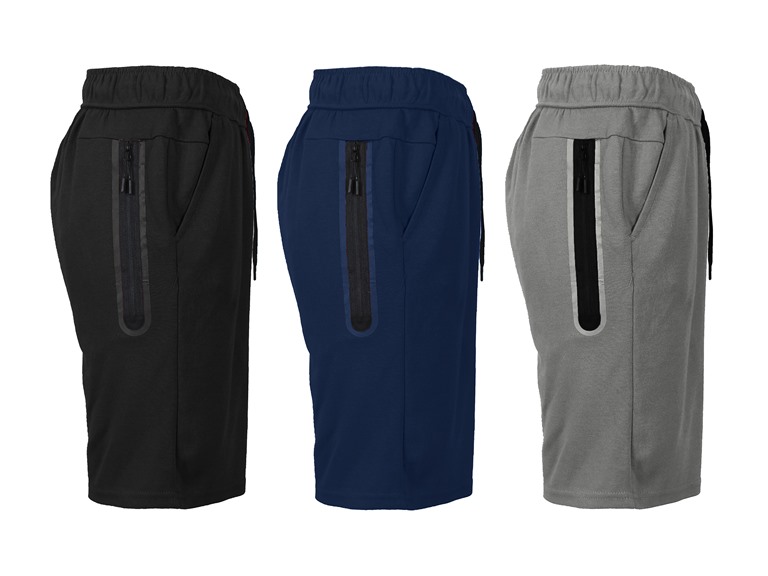 GBH WC-----(M3PK) / J/MTFS-110 / BK-NV-CH / S Small 3Pk Mens T/F Performance Shorts Black - Charcoal - Navy