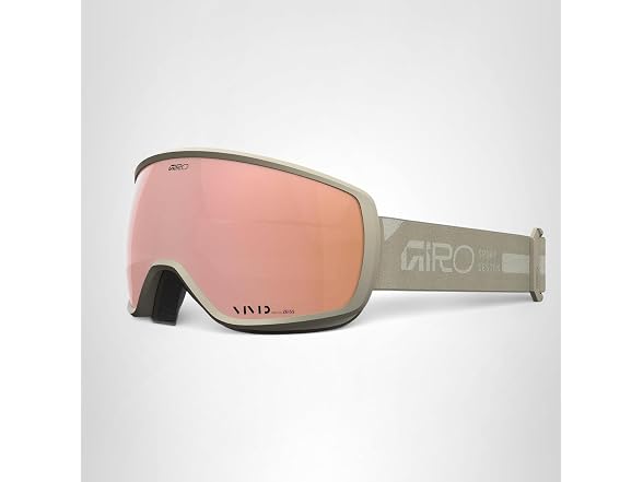 Giro Balance II Snow Goggle Stone Tan Rails - VIVID Rose Gold
