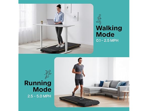 SereneLife Portable Treadmill 2.5HP Walking Pad
