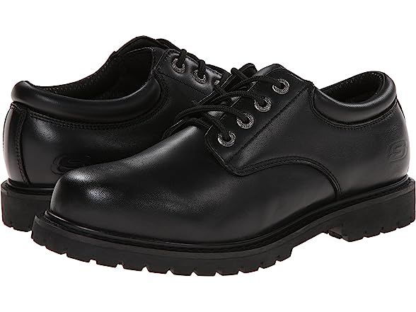 Skechers for Work Men's Slip Resistant Shoe,Black,10 M US