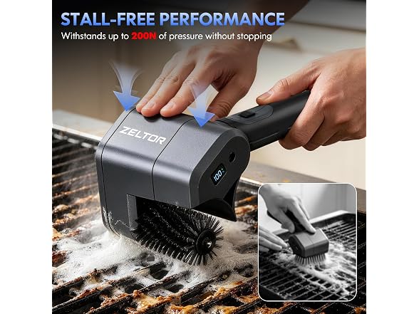 Zeltor 2 Pack Electric Grill Brush