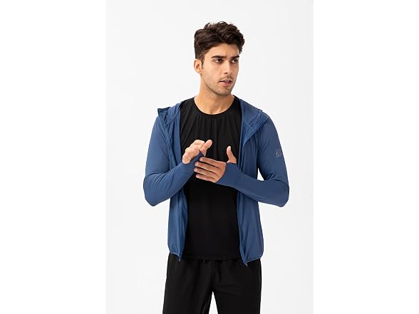 Hcyxmfc Men (XL) Full Zip Sun Jacket Hood Jackets