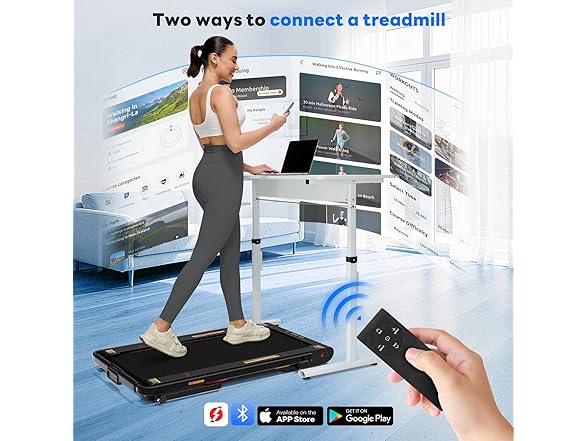 Sperax Walking Pad Under Desk Treadmill for Home Office,Slim (Open Box)