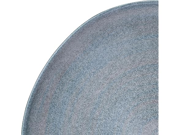 Mikasa Benson 12 Piece Stoneware Dinnerware Set Blue