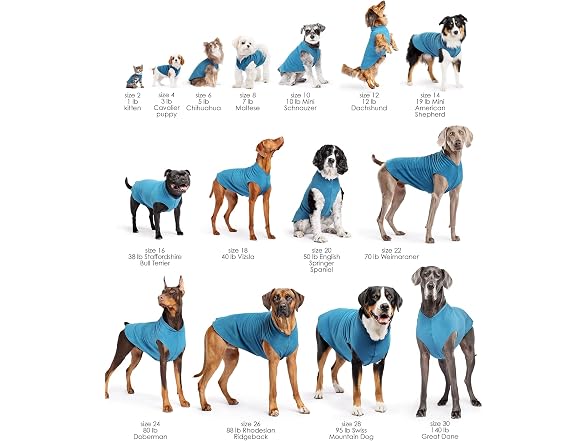 Goldpaw Stretch Fleece Dog Sweater - Leopard, 14