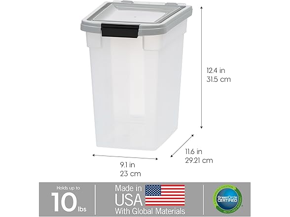 Airtight Dog Food Storage Container