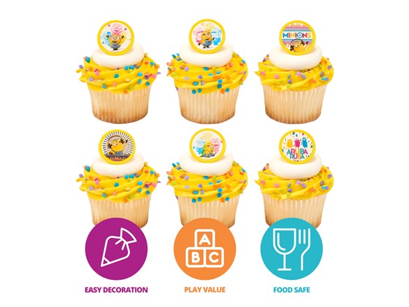 Despicable Me™ Celebrations Cupcake Rings