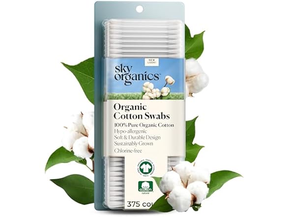 Sky Organics - Organic Cotton Swabs