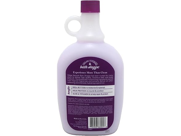Village Nat. Bath Milk Lavender/Chamomile