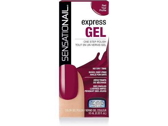 Pacific World Sensationail Express Gel Red Your