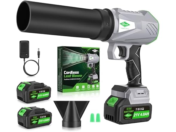 1000000 Rpm Gun 1,000,000 RPM Cordless Leaf Blower