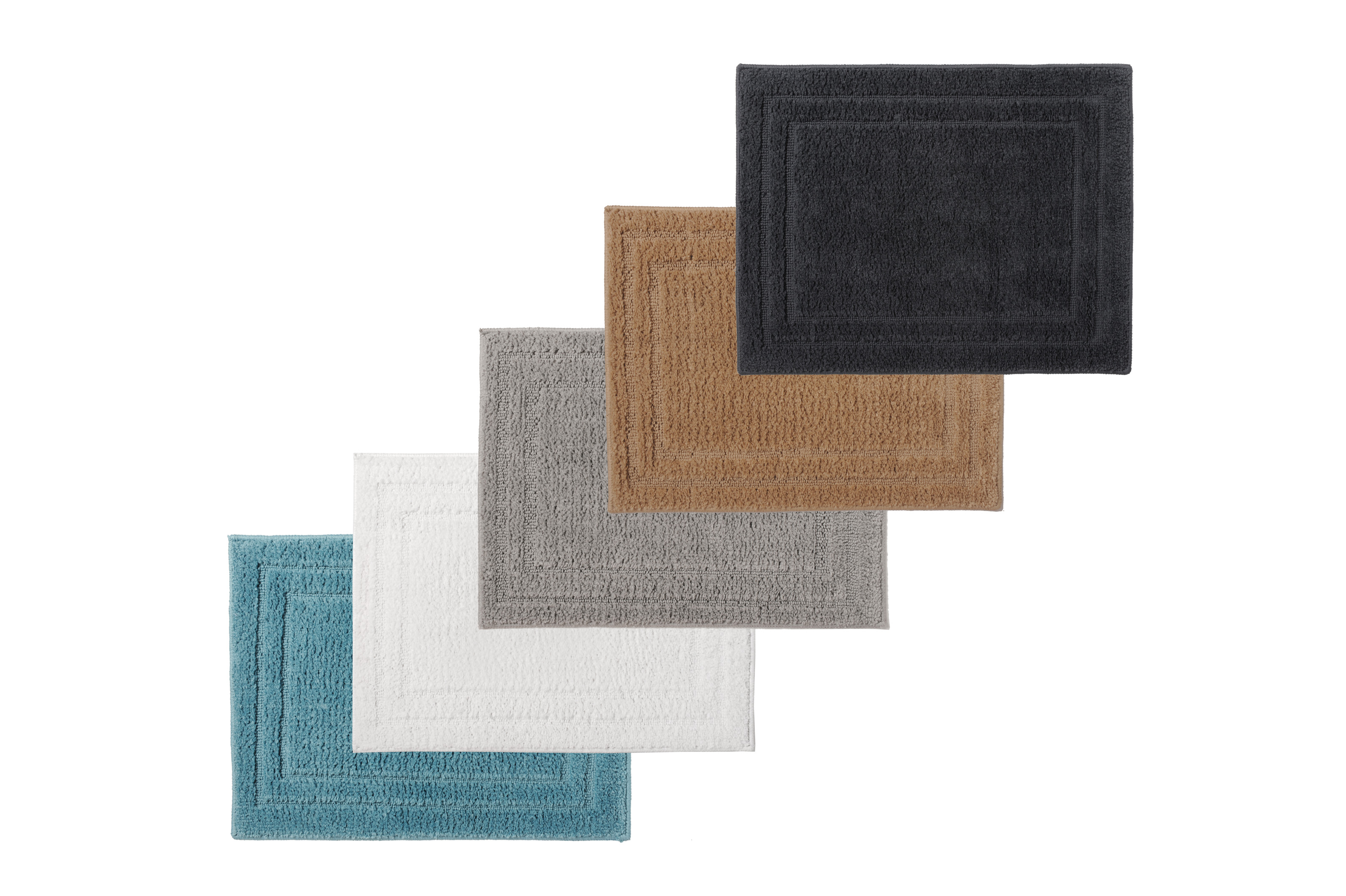 2-Piece Microfiber Shag Bath Mat Set - Gallery 9
