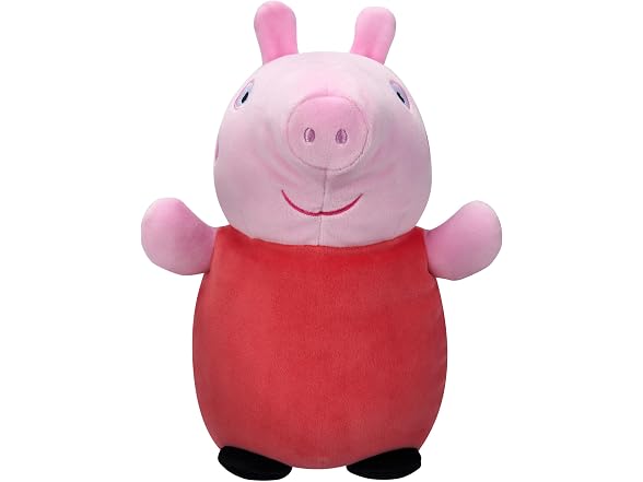 Squishmallows HugMees Original 10-Inch Peppa Pig