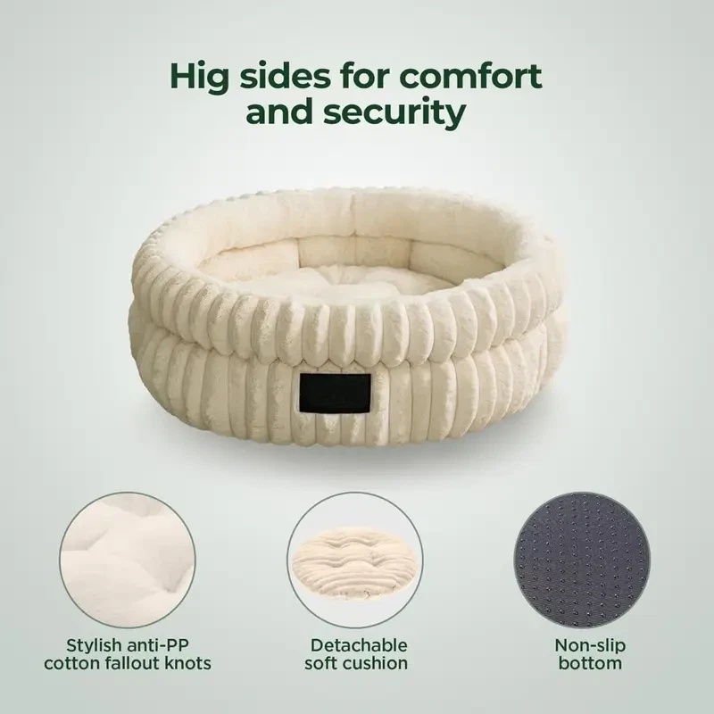 Soft Cozy Pet Bed Washable - Gallery 10