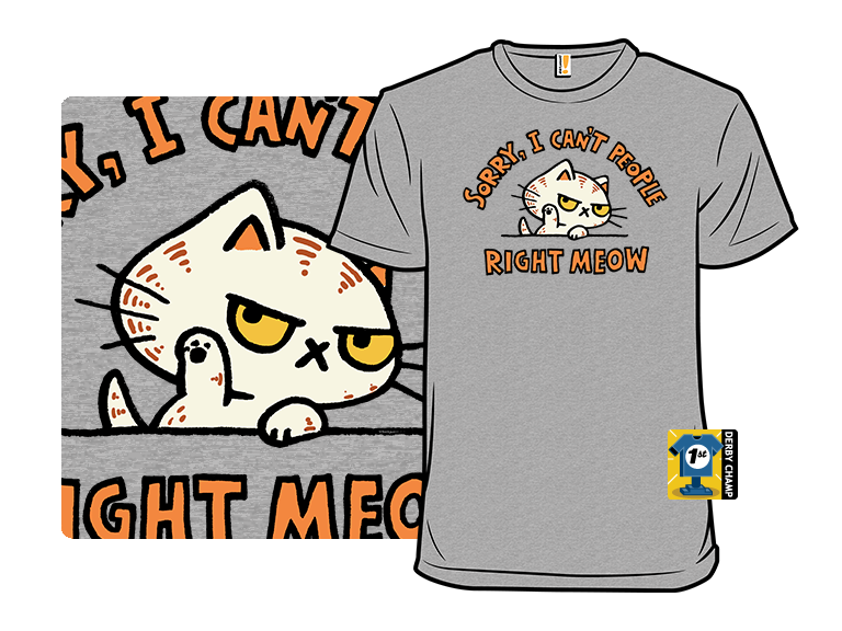 I Can't People Right Meow