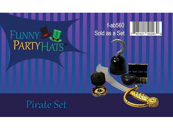 Pirate Costume Accessory Set