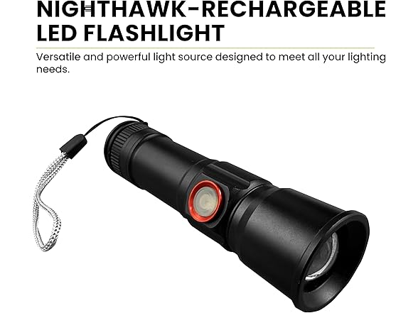 GoGreen Nighthawk LED Flashlight 700 Lumens