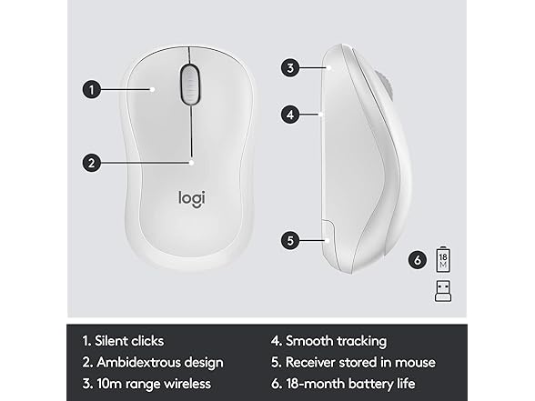 Logitech MK295 Wireless Mouse & Keyboard Combo