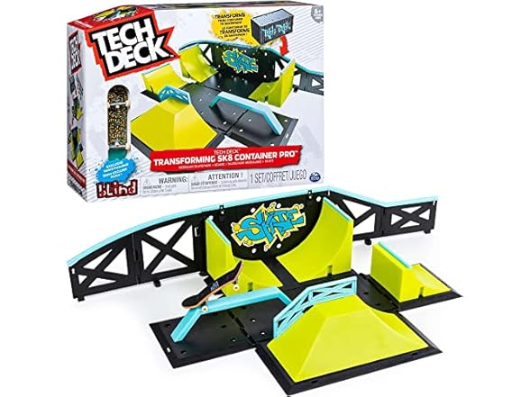 Tech Deck Transforming SK8 Container Pro