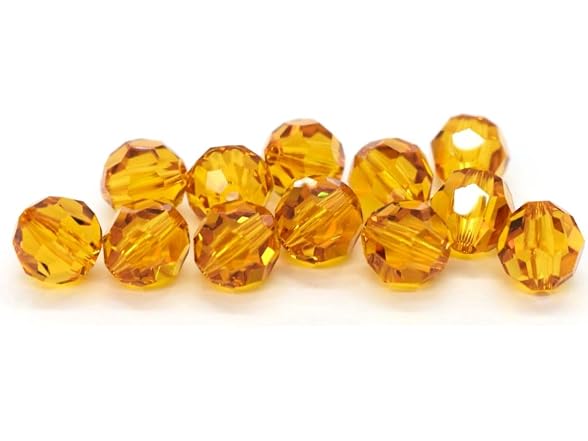 50pcs Adabele Austrian 10mm Faceted Round Crystal Bead