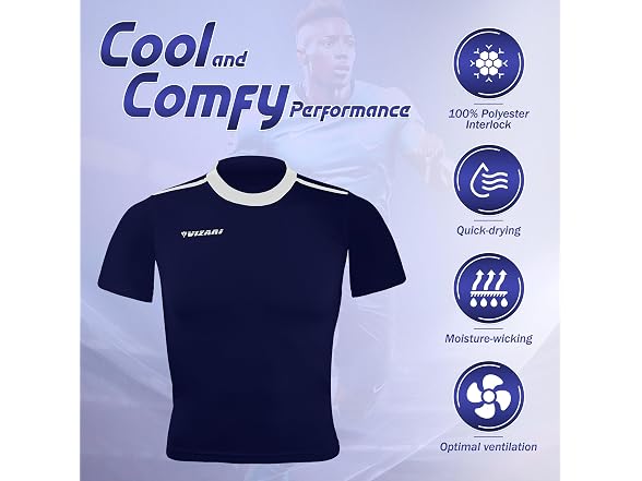 Vizari Performance Jersey Polyester (S)