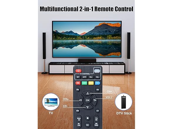 Tuilock Digital Converter Box for TV