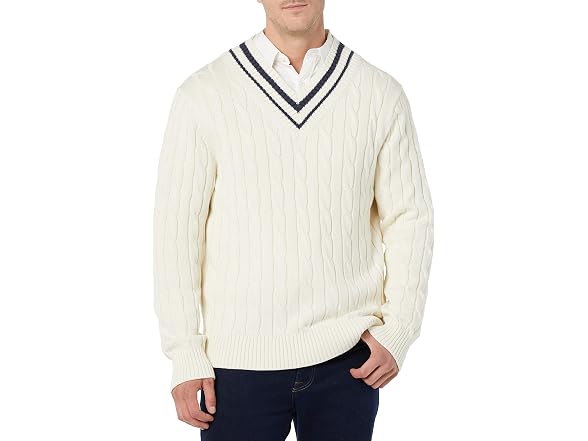 Amazon Essentials Cable-Knit Sweater (XS)