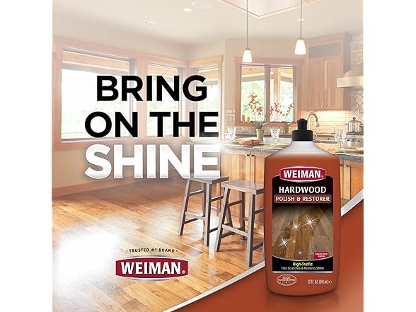 Weiman Wood Floor Polish and Restorer - 32 Ounce